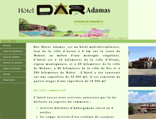 Tablet Screenshot of dar-maroc.com